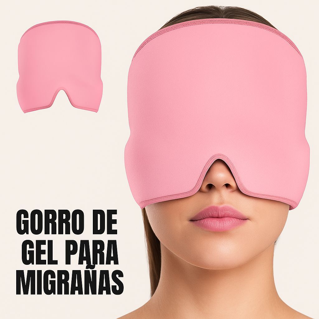 GORRO DE GEL ALIVIA MIGRAÑAS