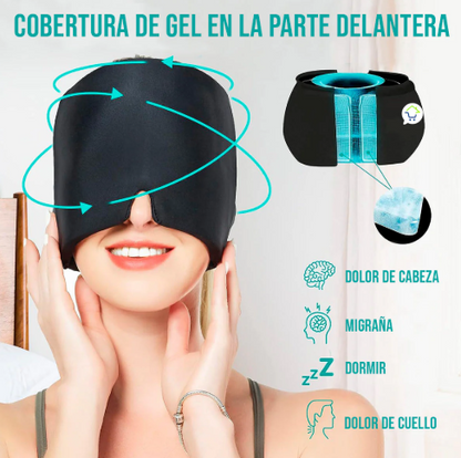 GORRO DE GEL ALIVIA MIGRAÑAS