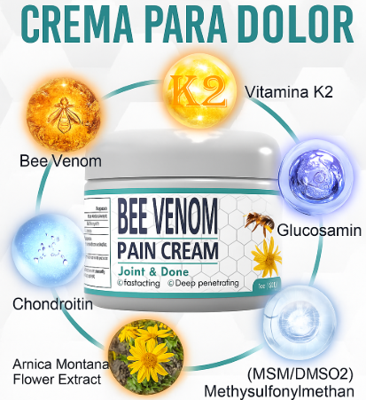 Bee Venom Crema Para El Dolor