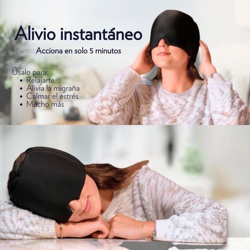 GORRO DE GEL ALIVIA MIGRAÑAS